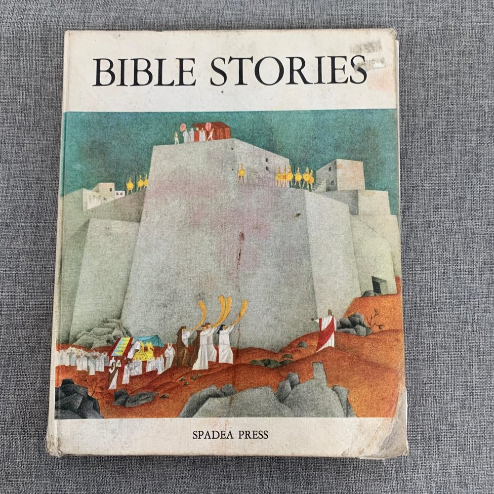 Vintage 1968 Bible Stories Spadea Press Inc - Picture 1 of 16